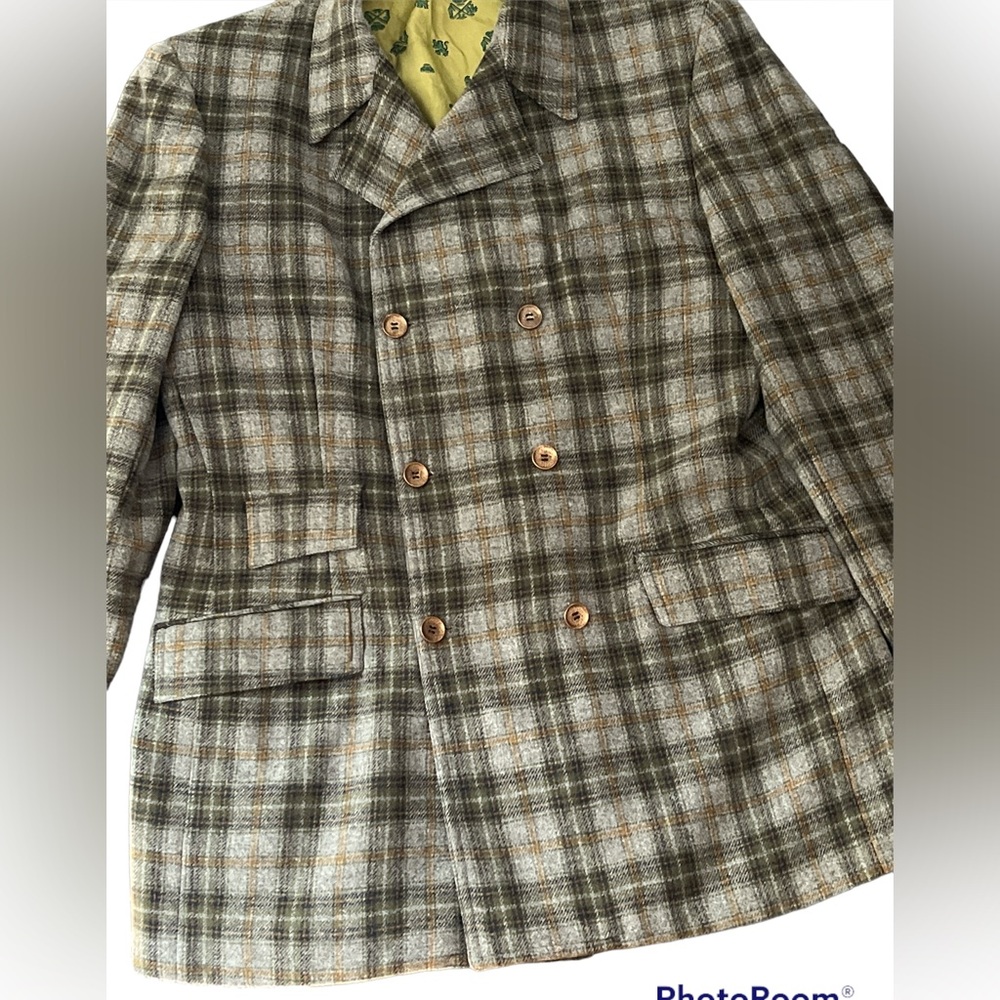 VINCENT SORRENTINO ORIGINAL WOOL BLAZER WITH SHOULDER PADS Men’s EUC 80s vintage